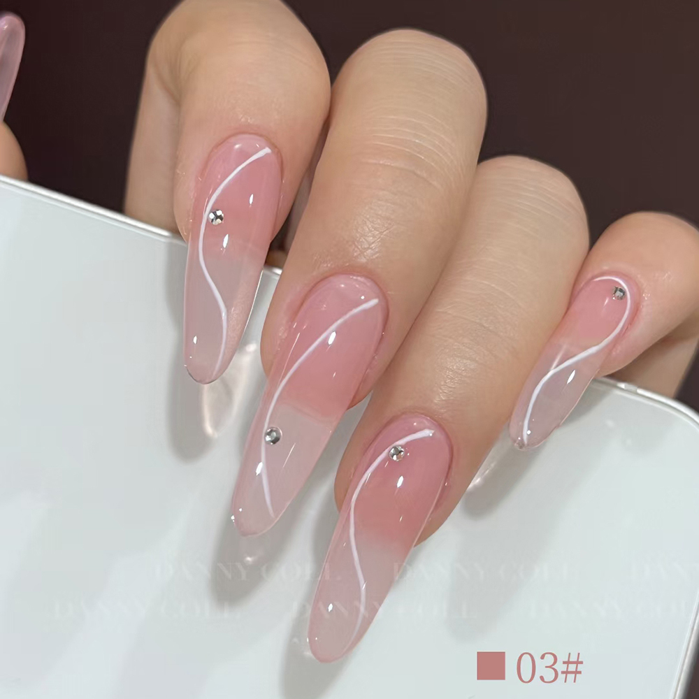 23 Pcs France Naked Color Gel  - Nail Art France 评论和价格