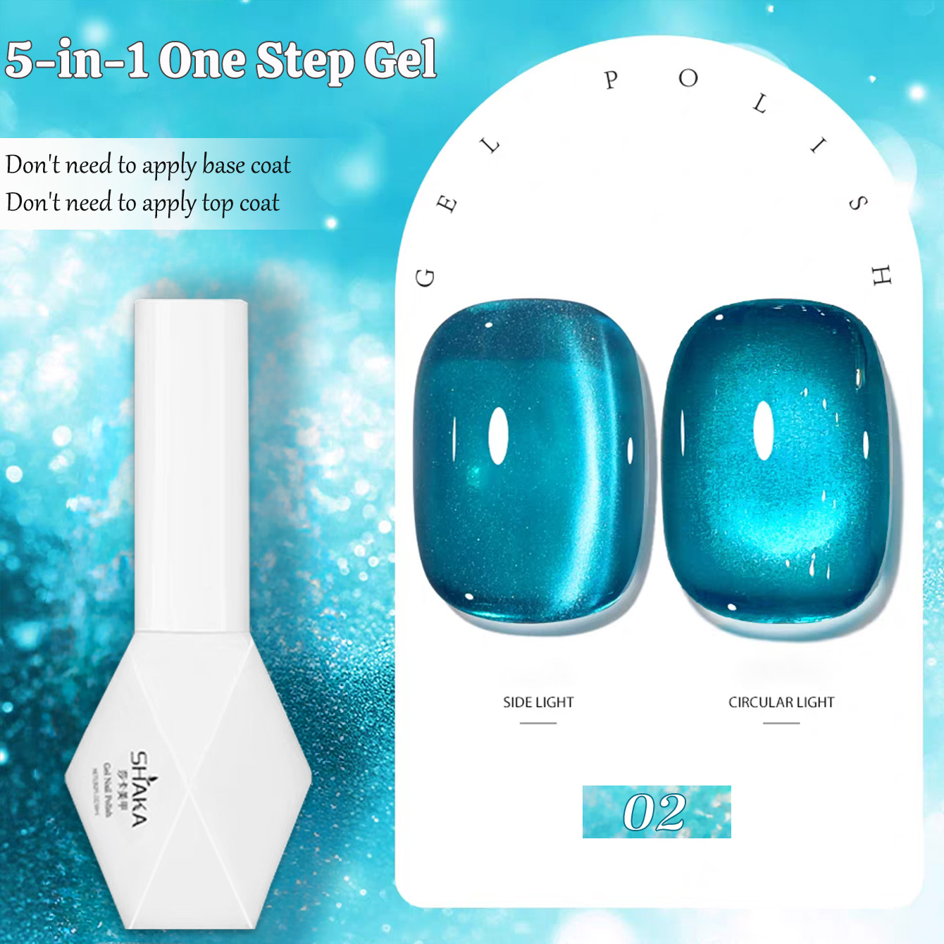 WS 5-in-1 One-Step New Sapphir - Nail Art One Stroke 评论和价格
