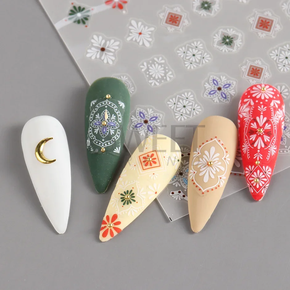 3D Bohemian Matte New Nail Sti - Nail Art France 评论和价格