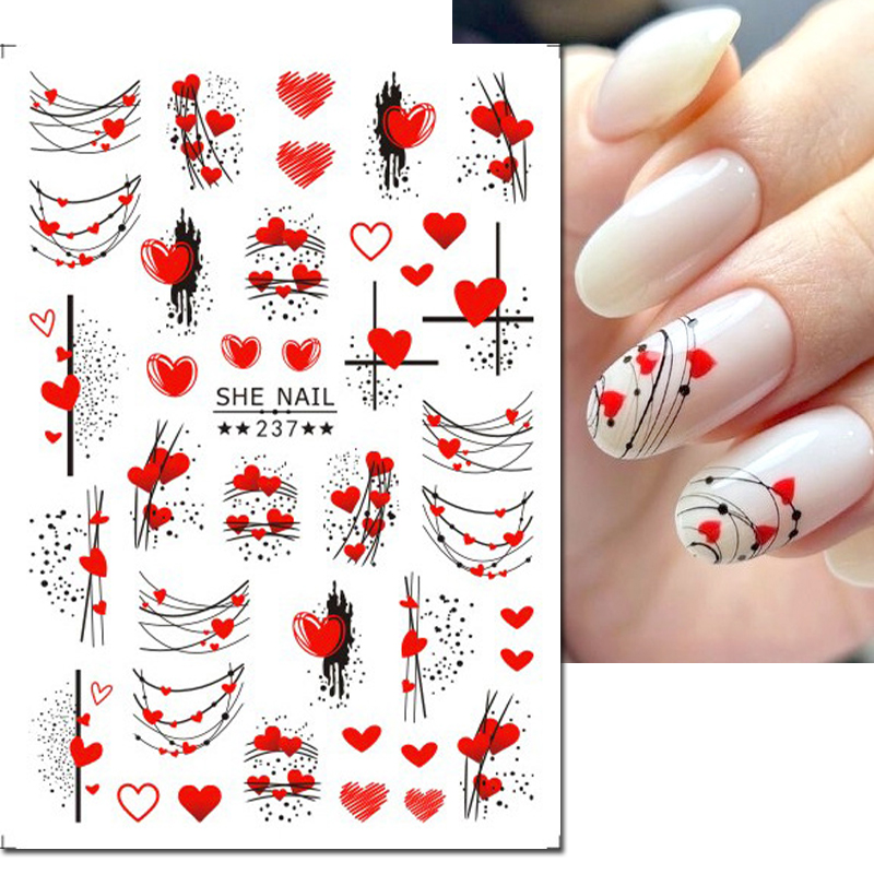 3d Nail Art Decals Geometric L - Nail Art France 评论和价格
