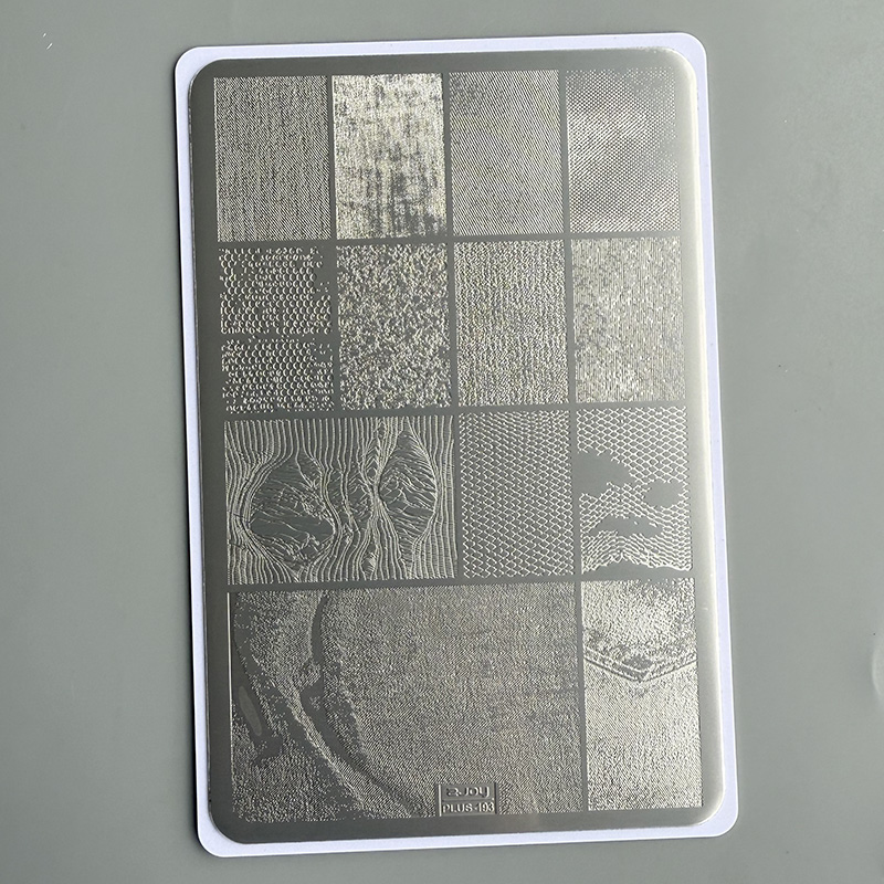 XMQ NAIL ART STAMPING PLATES L - Nail Art Denim 评论和价格