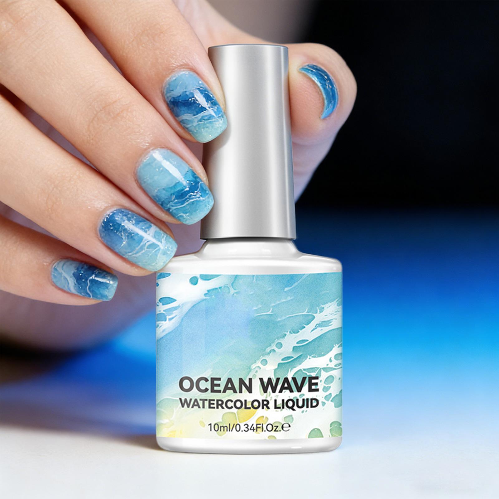10ml Bubble Ocean Wave White G - Nail Art One Stroke 评论和价格