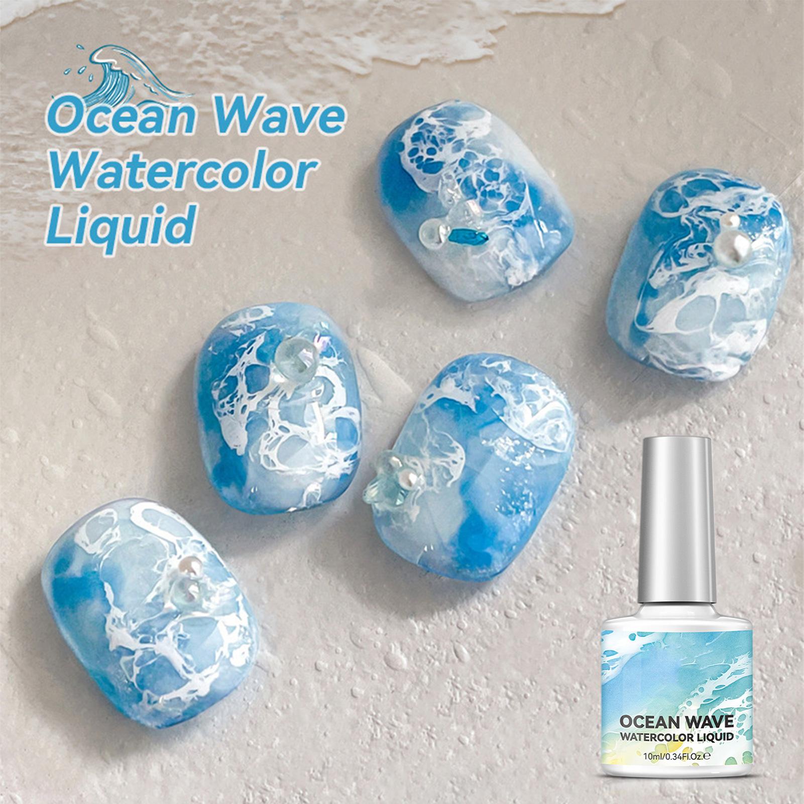 10ml Bubble Ocean Wave White G - Nail Art One Stroke 评论和价格