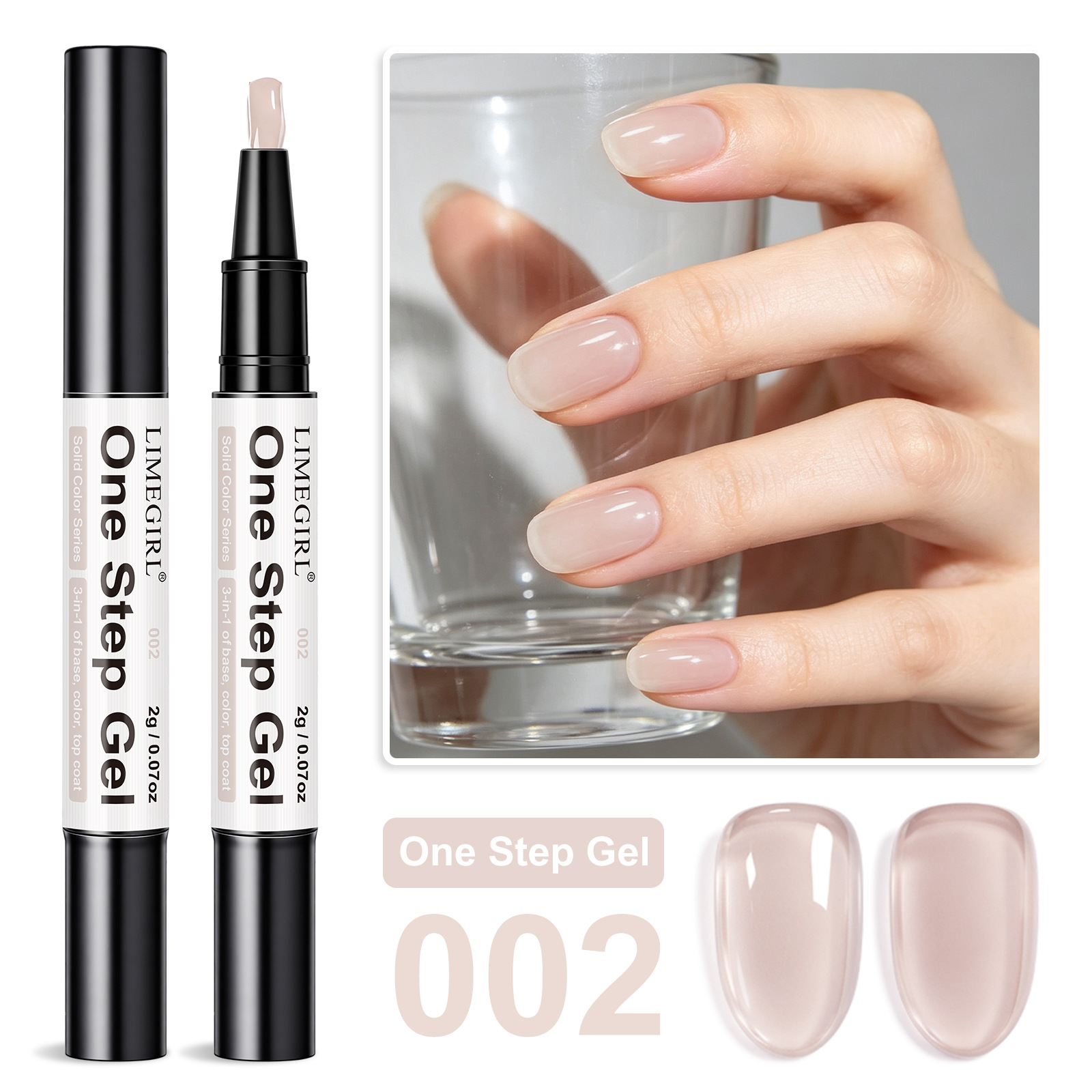 3-in-1 Gel Nail Polish Pen – N - Nail Art One Stroke 评论和价格
