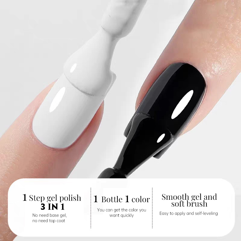 UR SUGAR 3 IN 1 Black White 1- - Nail Art One Stroke 评论和价格