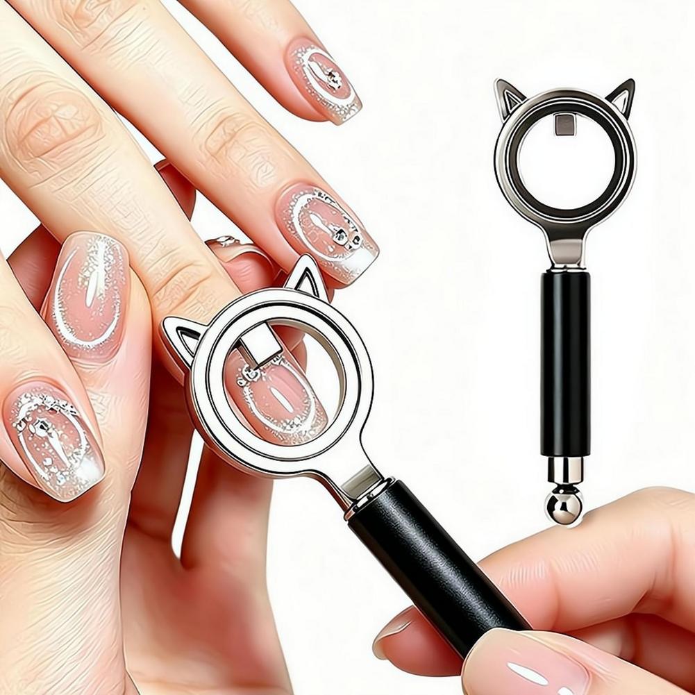 Multifunctional Cat Eye Ring M - Nail Art One Stroke 评论和价格