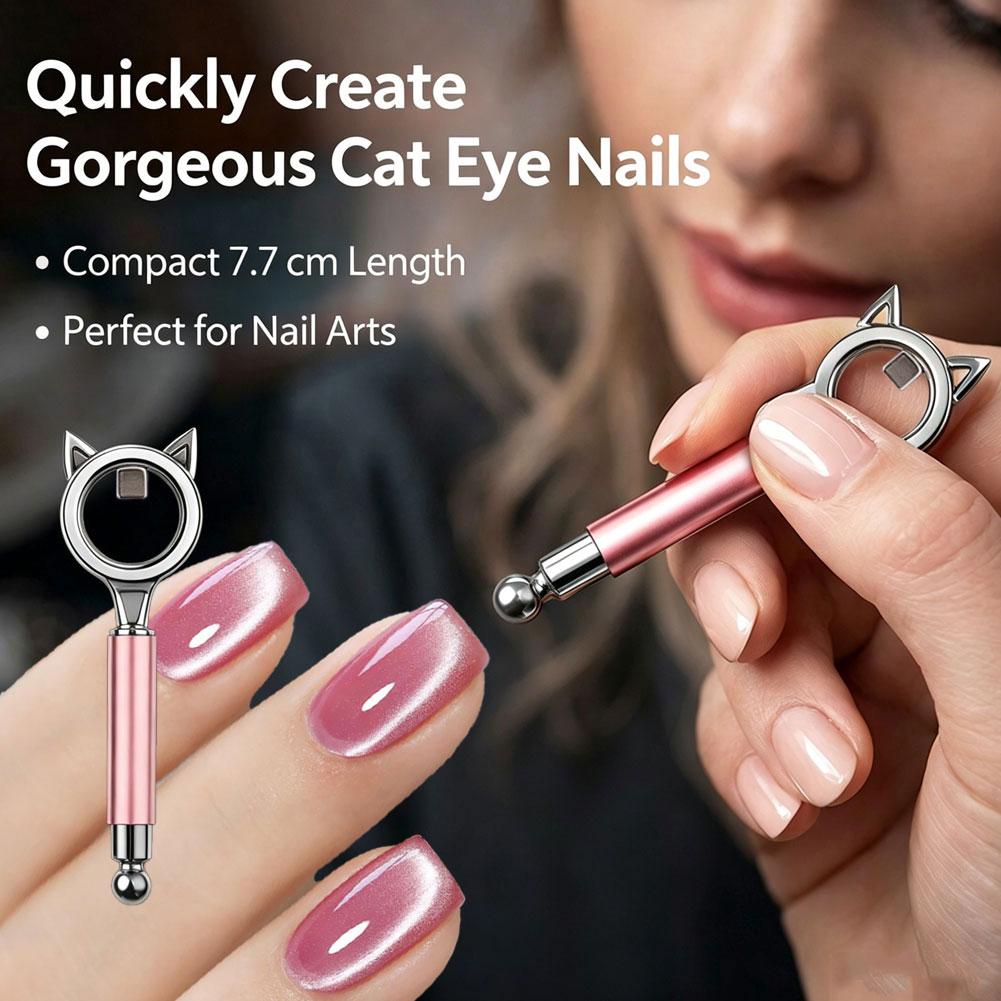 Multifunctional Cat Eye Ring M - Nail Art One Stroke 评论和价格