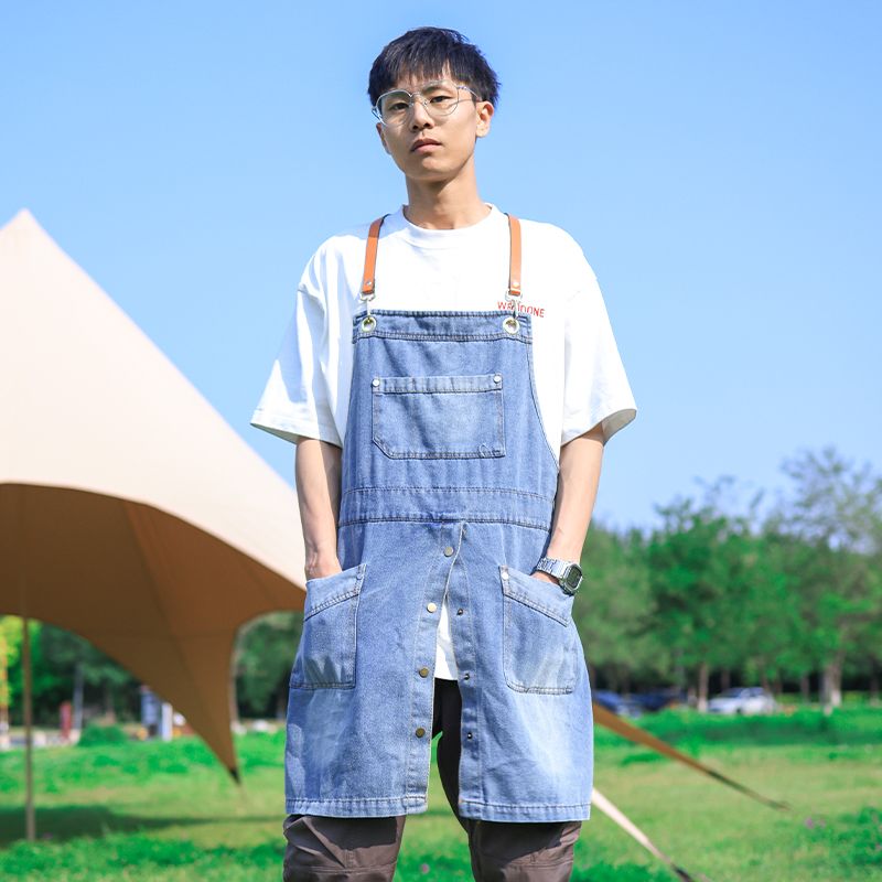 Cowboy Apron Home Kitchen Fash - Nail Art Denim 评论和价格