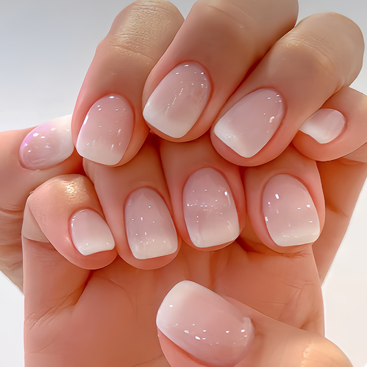 24Pcs Simple Ballet Glitter De - Nail Art Aesthetic 评论和价格